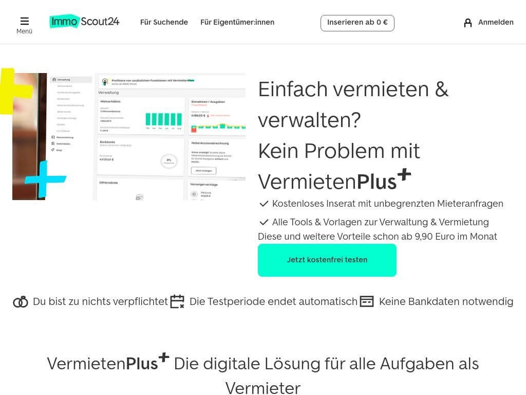 VermietenPlus von ImmoScout24